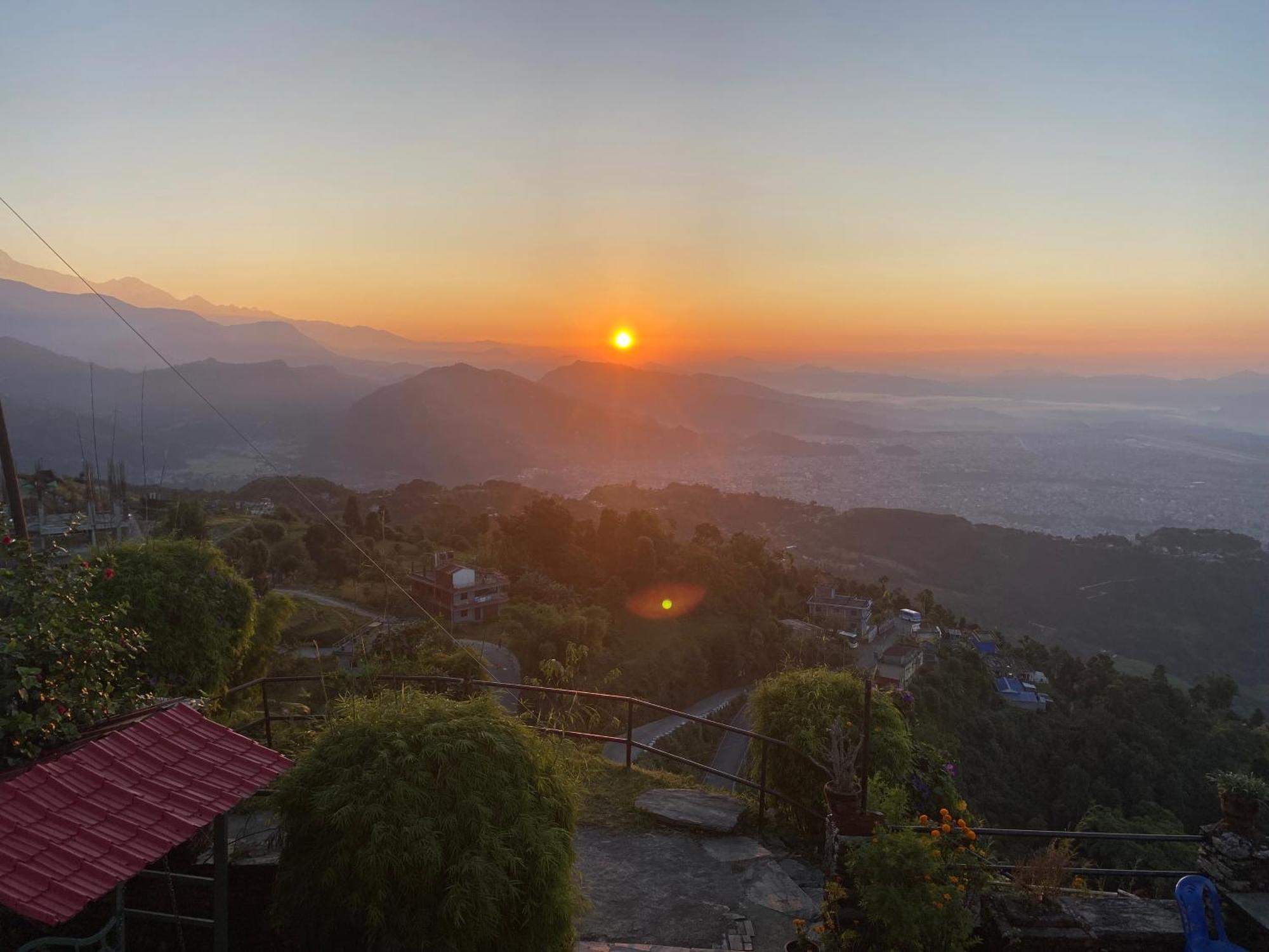 Panoramic View Guest House Sarangkot Pokhara Eksteriør billede