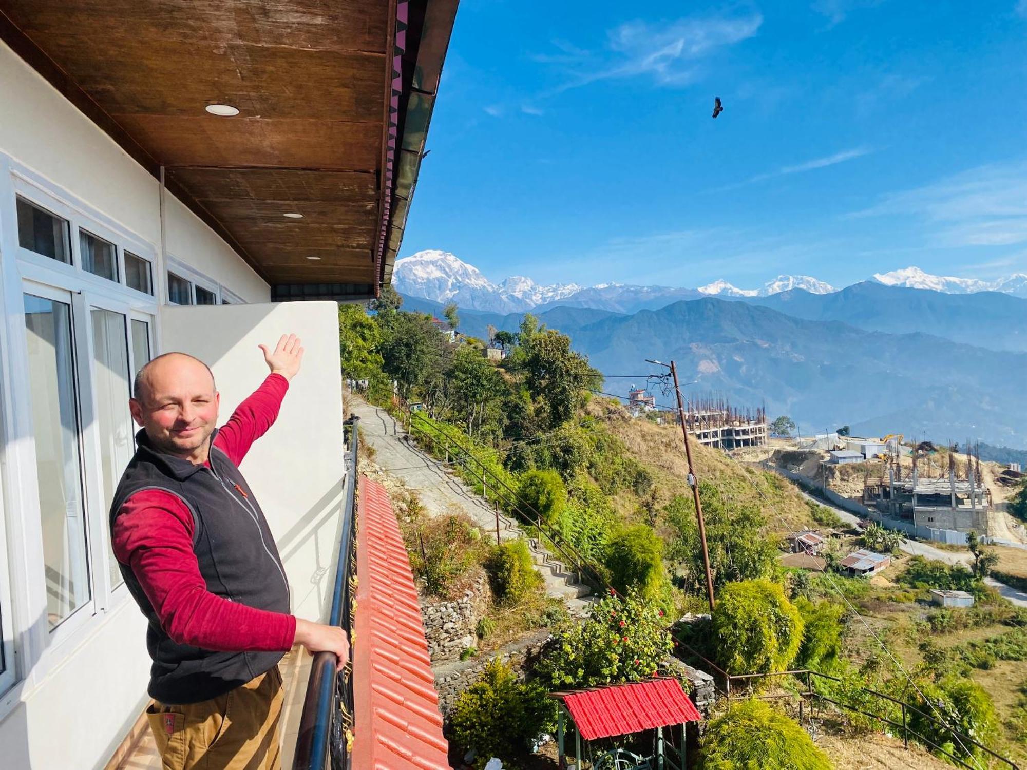 Panoramic View Guest House Sarangkot Pokhara Eksteriør billede